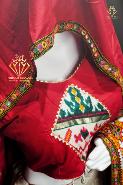 Traditional navratri lehenga choli set
