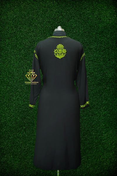 Lucknowi Chikankari Modal 3D Kurti