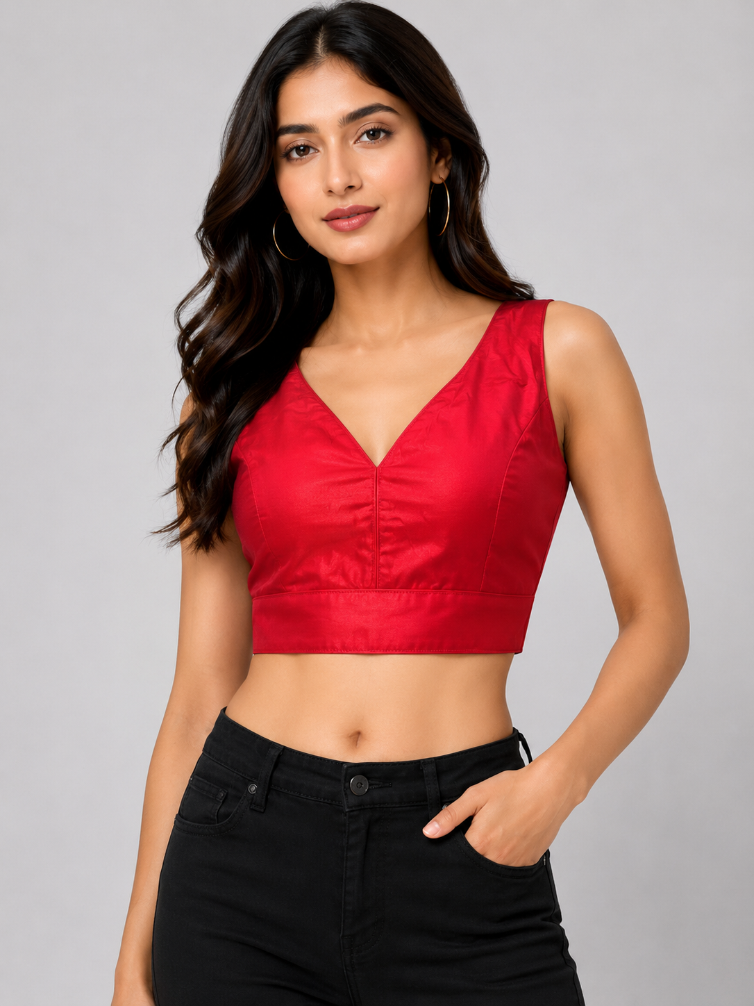 Gaji Sleeveless Blouse for Women