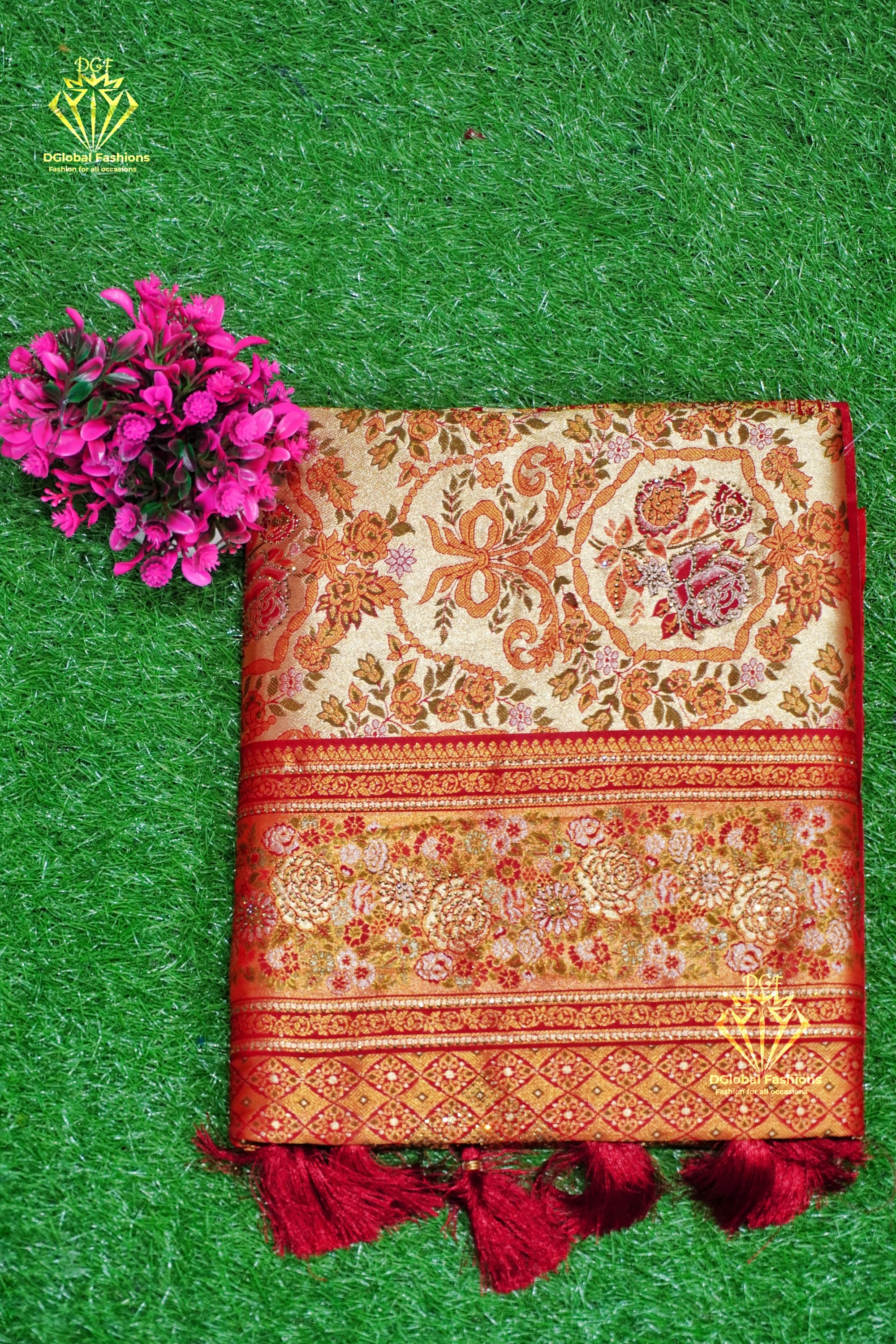 Silk banarasi saree