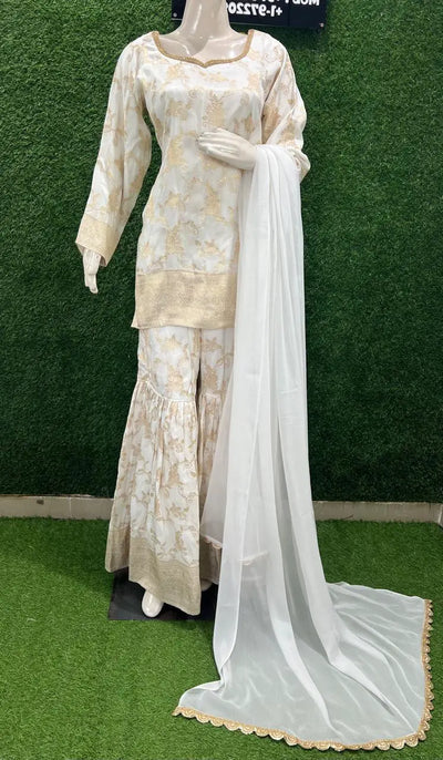 Banarasi Gharara Suit Set