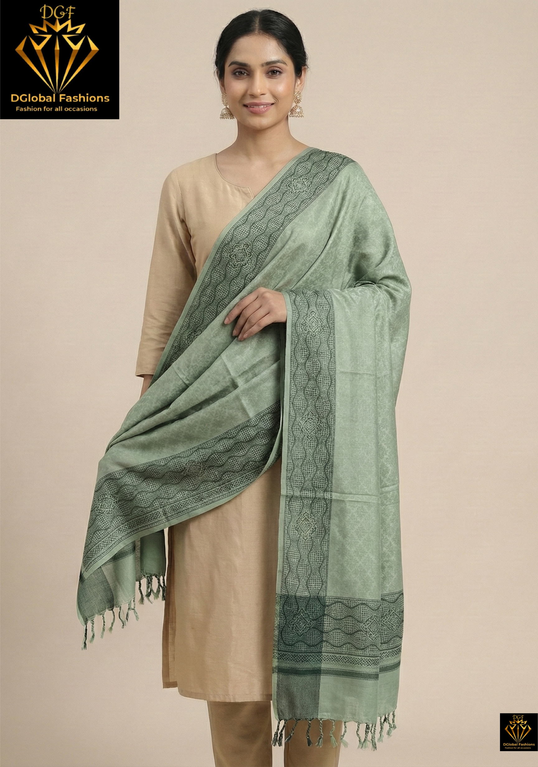 Cozy Winter Wool Shawl for Women