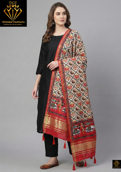 Gaji silk dupatta