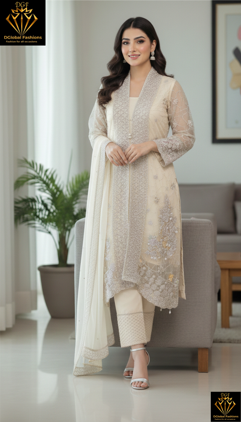 Designer shrug suit for parties