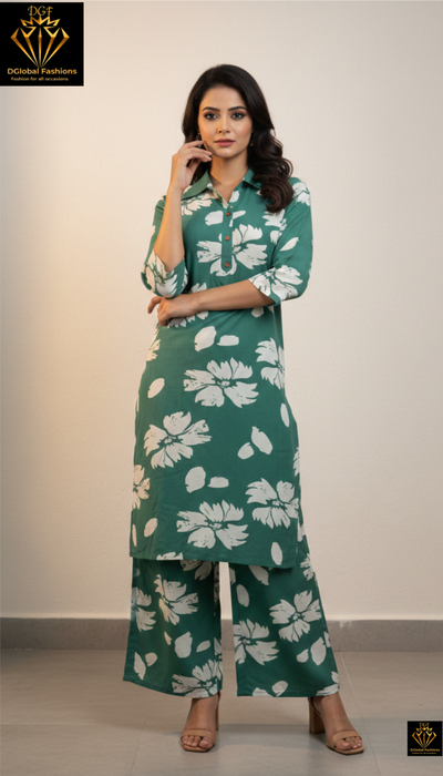 Printed Summer Coord Set – Effortless Everyday Style