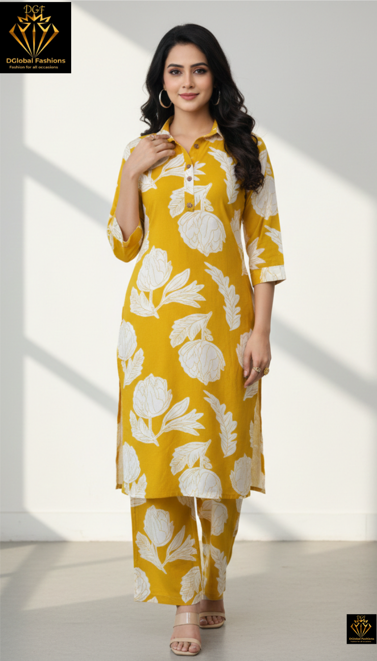 Printed Summer Coord Set – Effortless Everyday Style