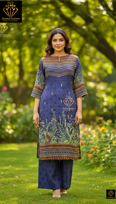 Stylish muslin co-ord set