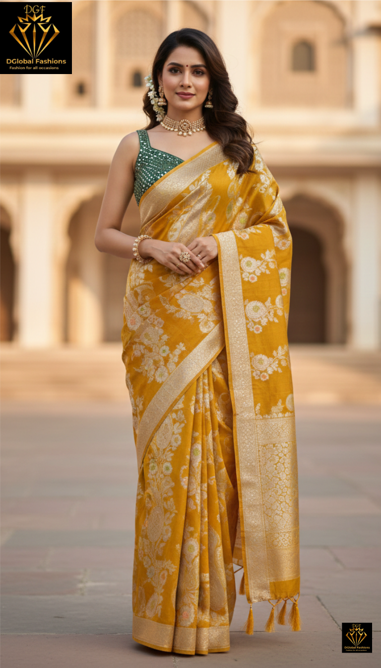 Nisha organza saree