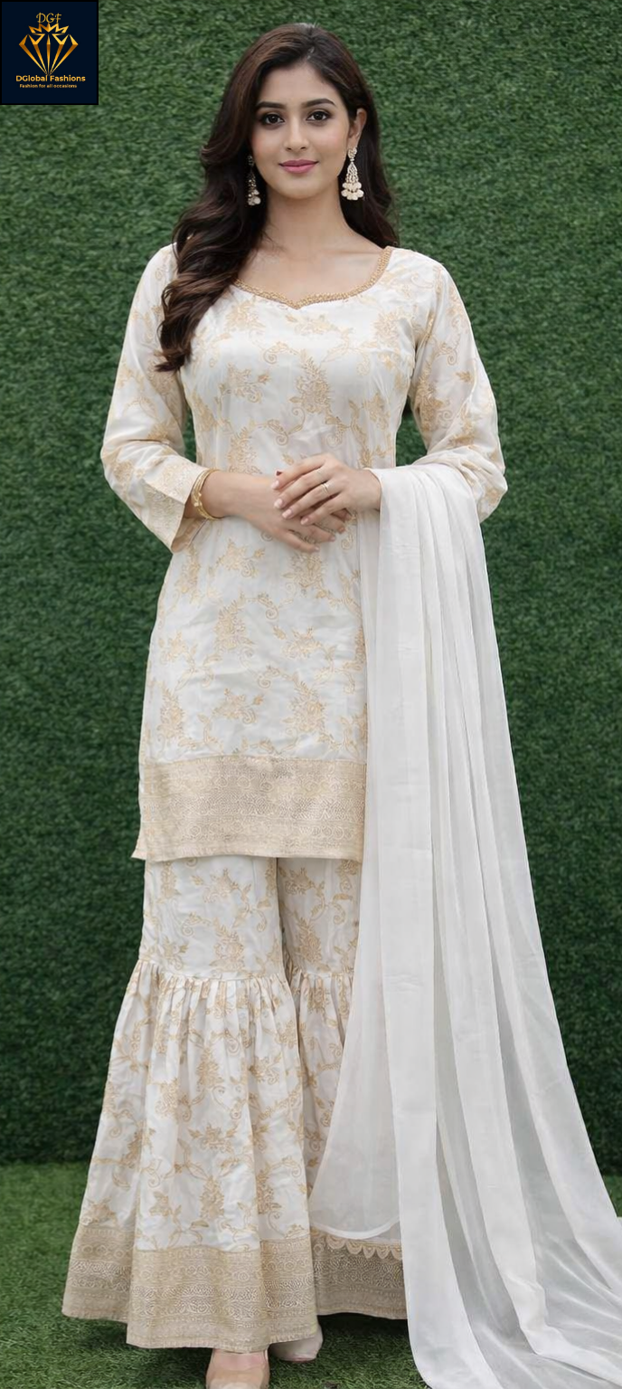 Banarasi Gharara Suit Set