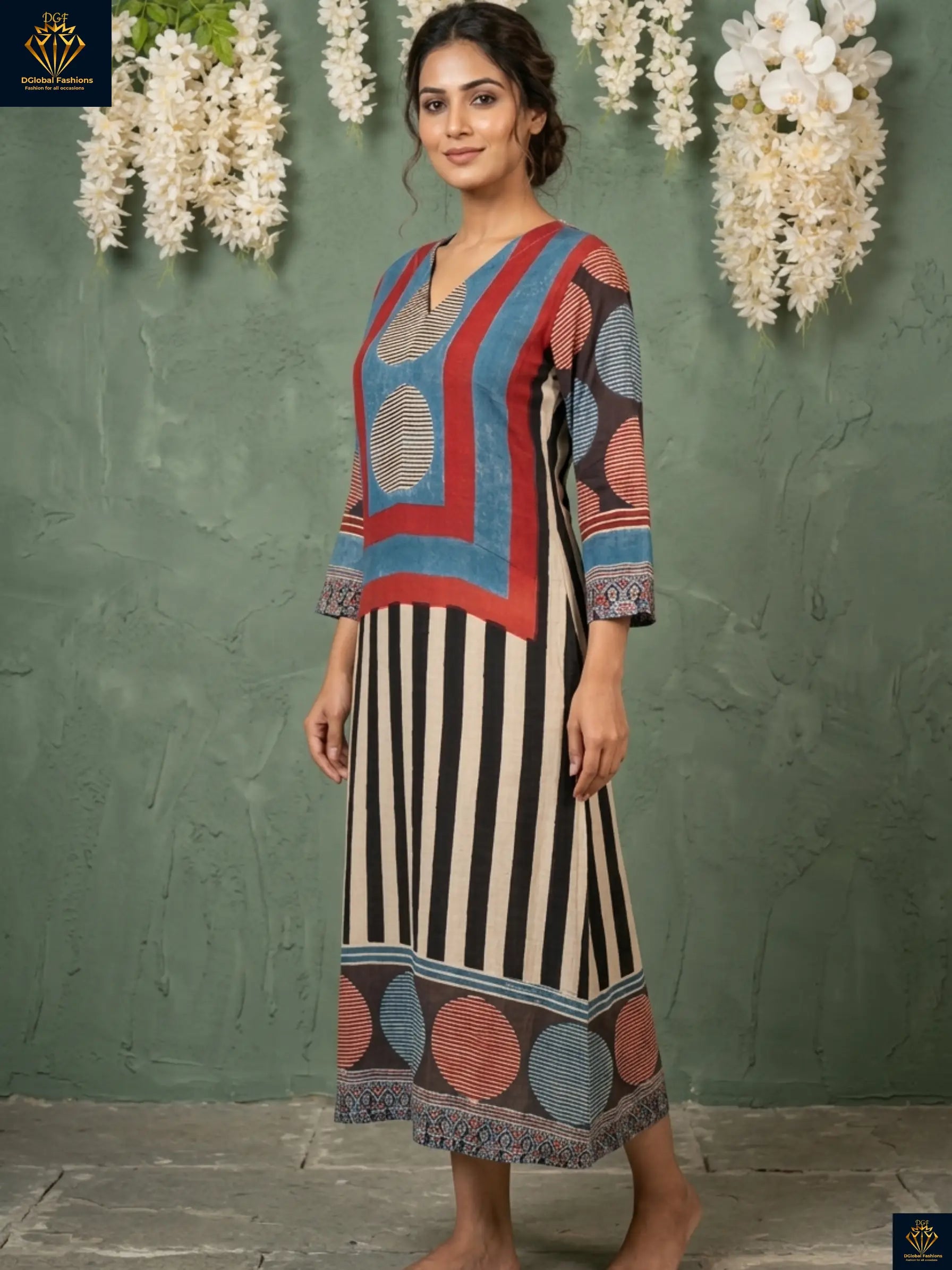 Modal Silk A-Line Kurti