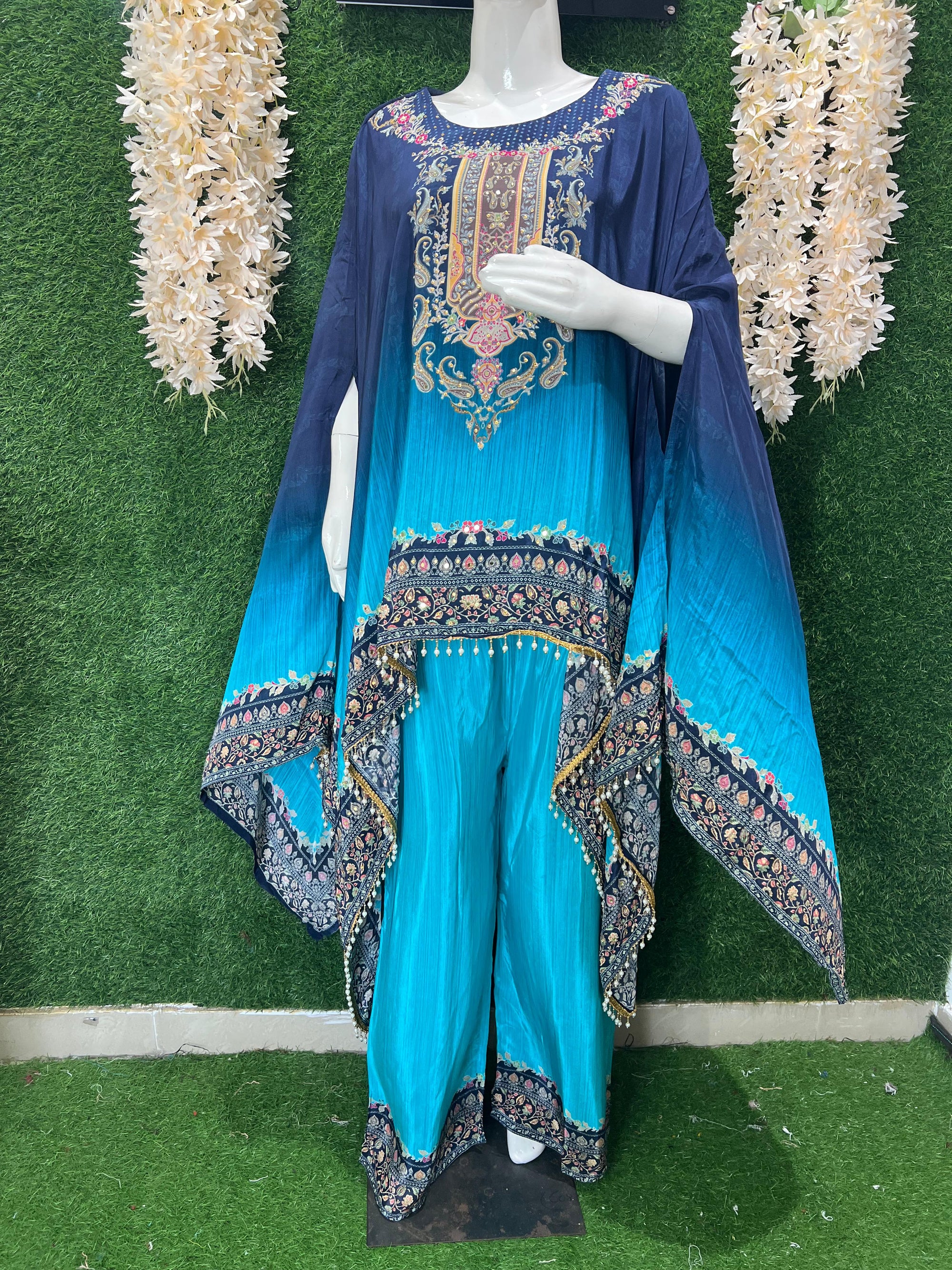 Ombre Kaftan Co-ord Set