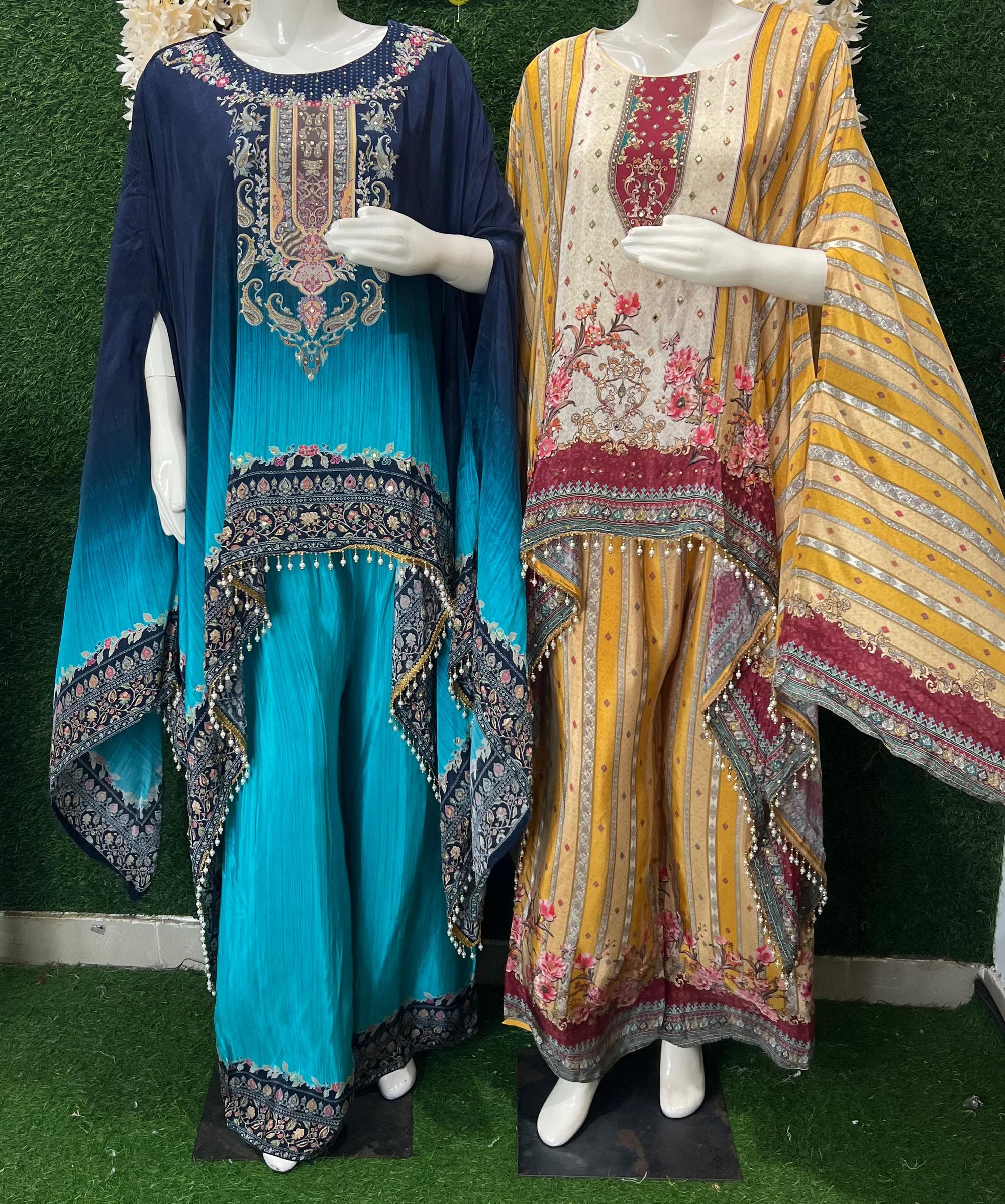 Ombre Kaftan Co-ord Set