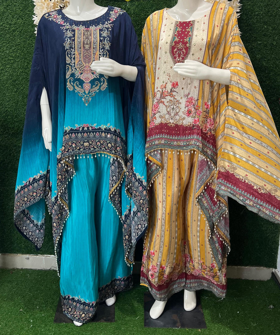 Ombre Kaftan Co-ord Set