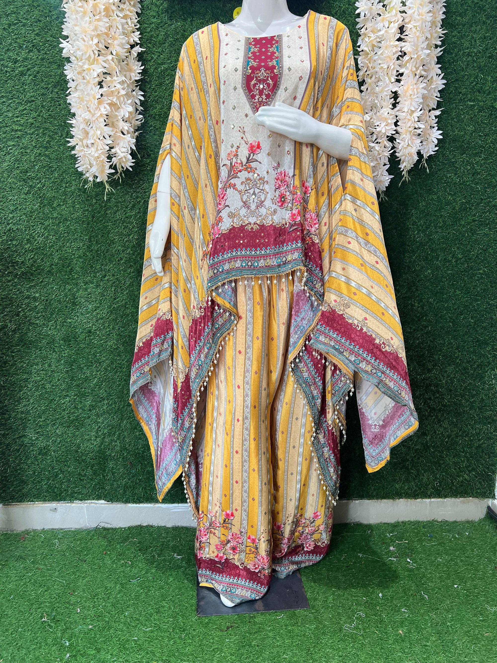 Ombre Kaftan Co-ord Set