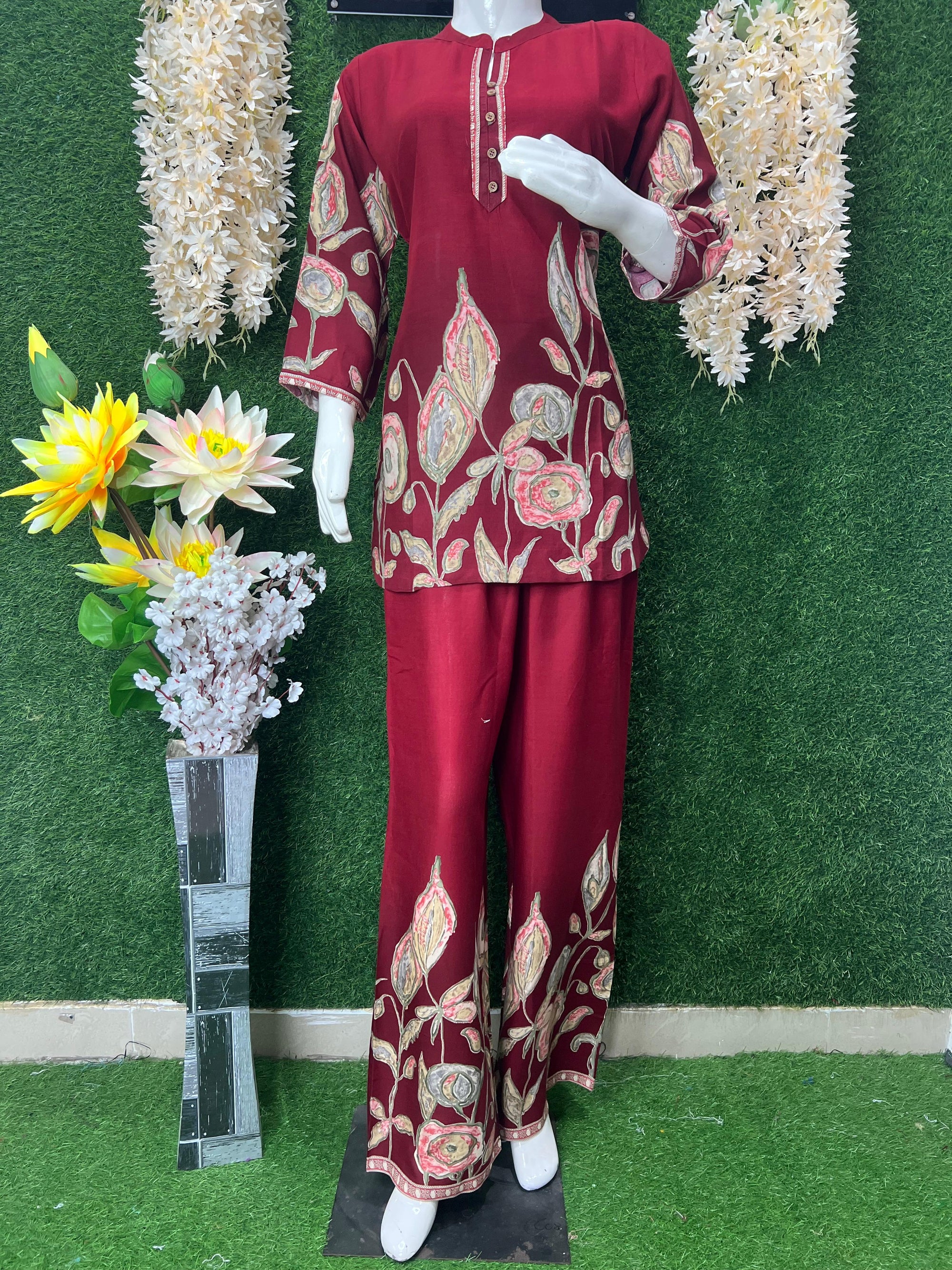 Stylish Printed Co-Ord Set – Effortless Everyday Elegance