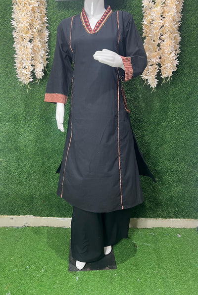 Effortless Elegance: Lightweight & Stylish Cotton Suit Set