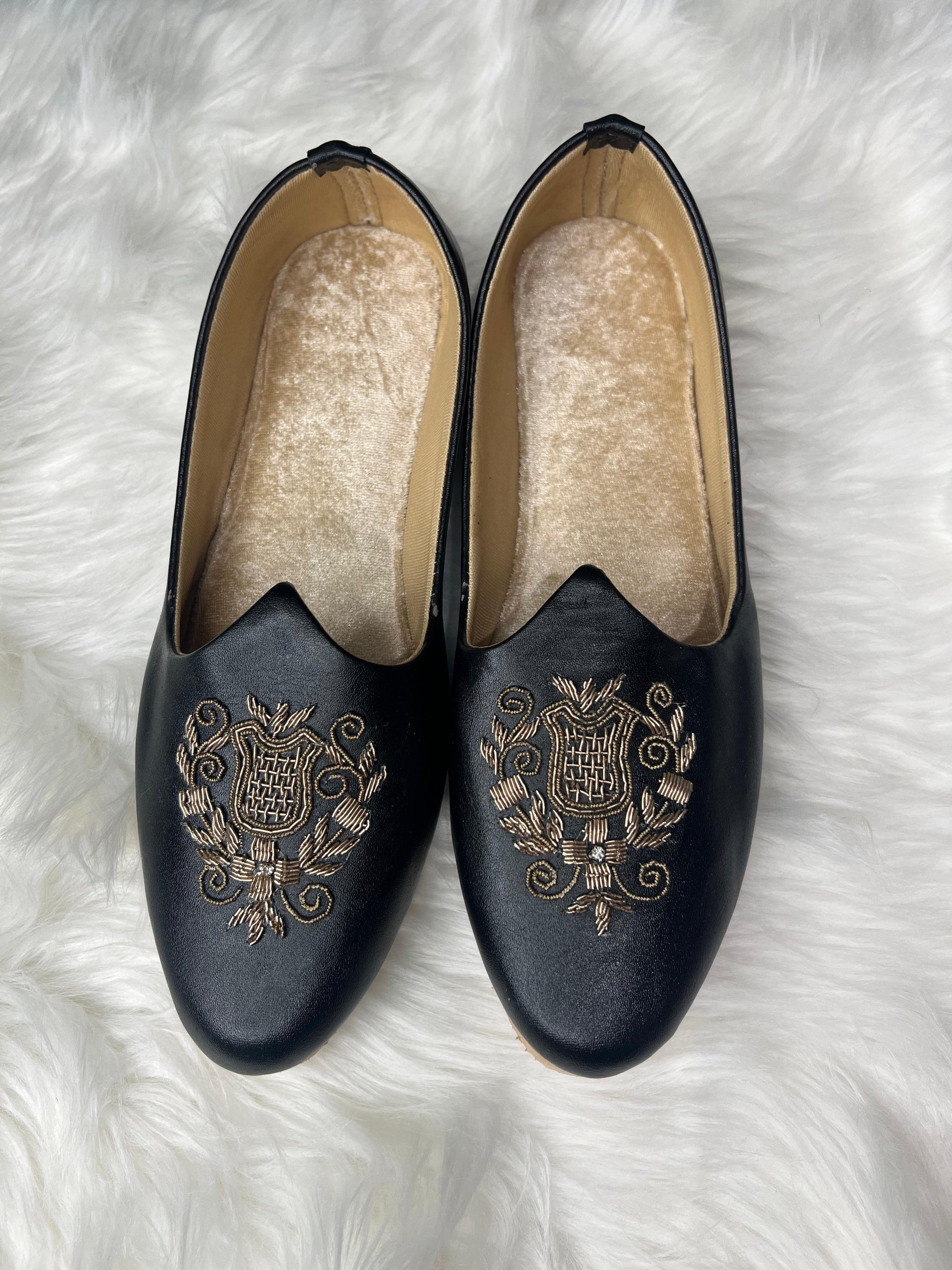 Men's Traditional Mojari Sherwani Loafer, Wedding Punjabi Jutti, Ethnic Footwear