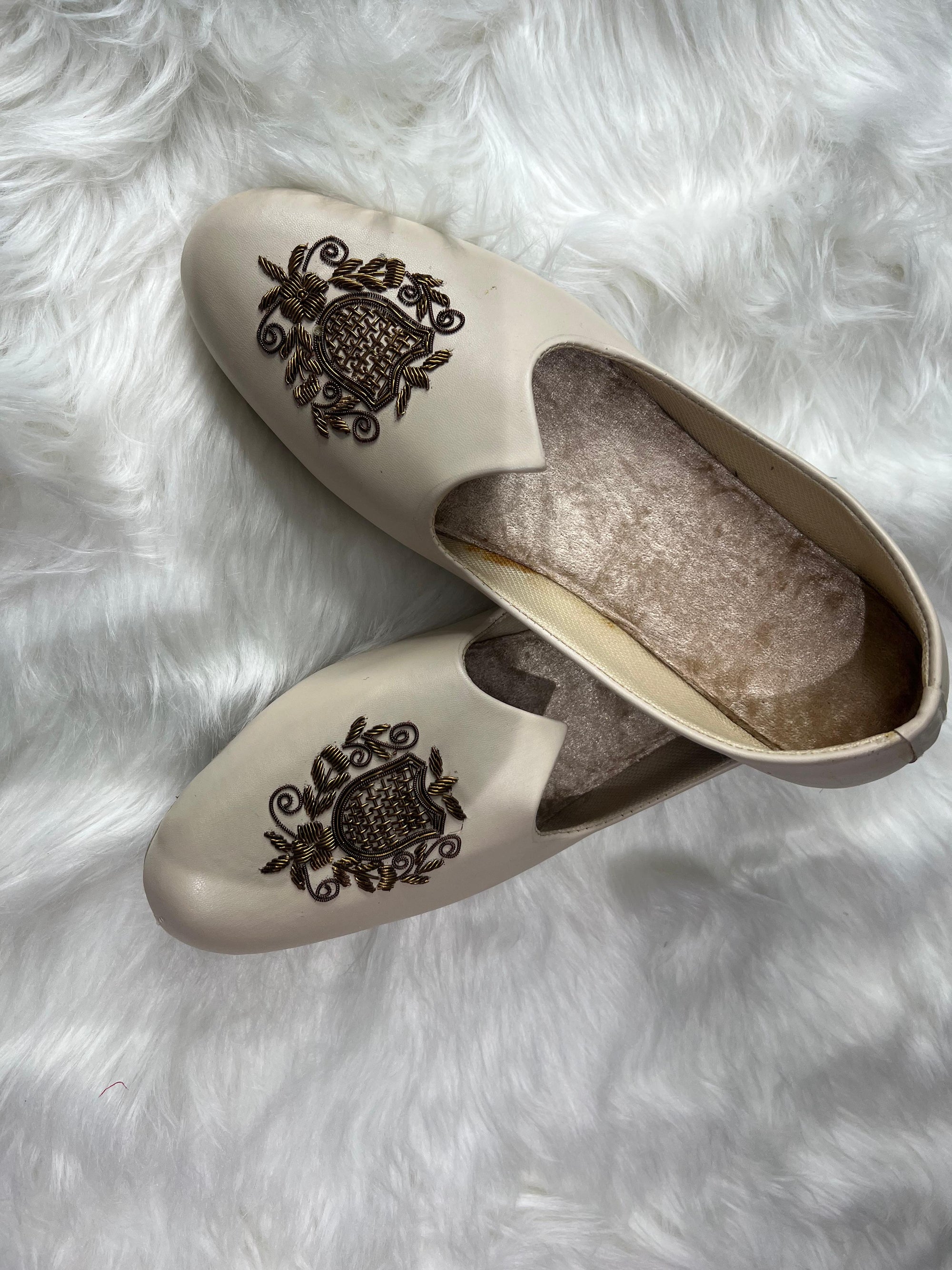 Men's Traditional Mojari Sherwani Loafer, Wedding Punjabi Jutti, Ethnic Footwear