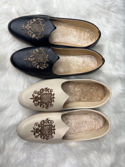Men's Traditional Mojari Sherwani Loafer, Wedding Punjabi Jutti, Ethnic Footwear