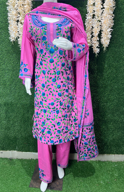 Phulkari Suit – Latest Hand Work Design