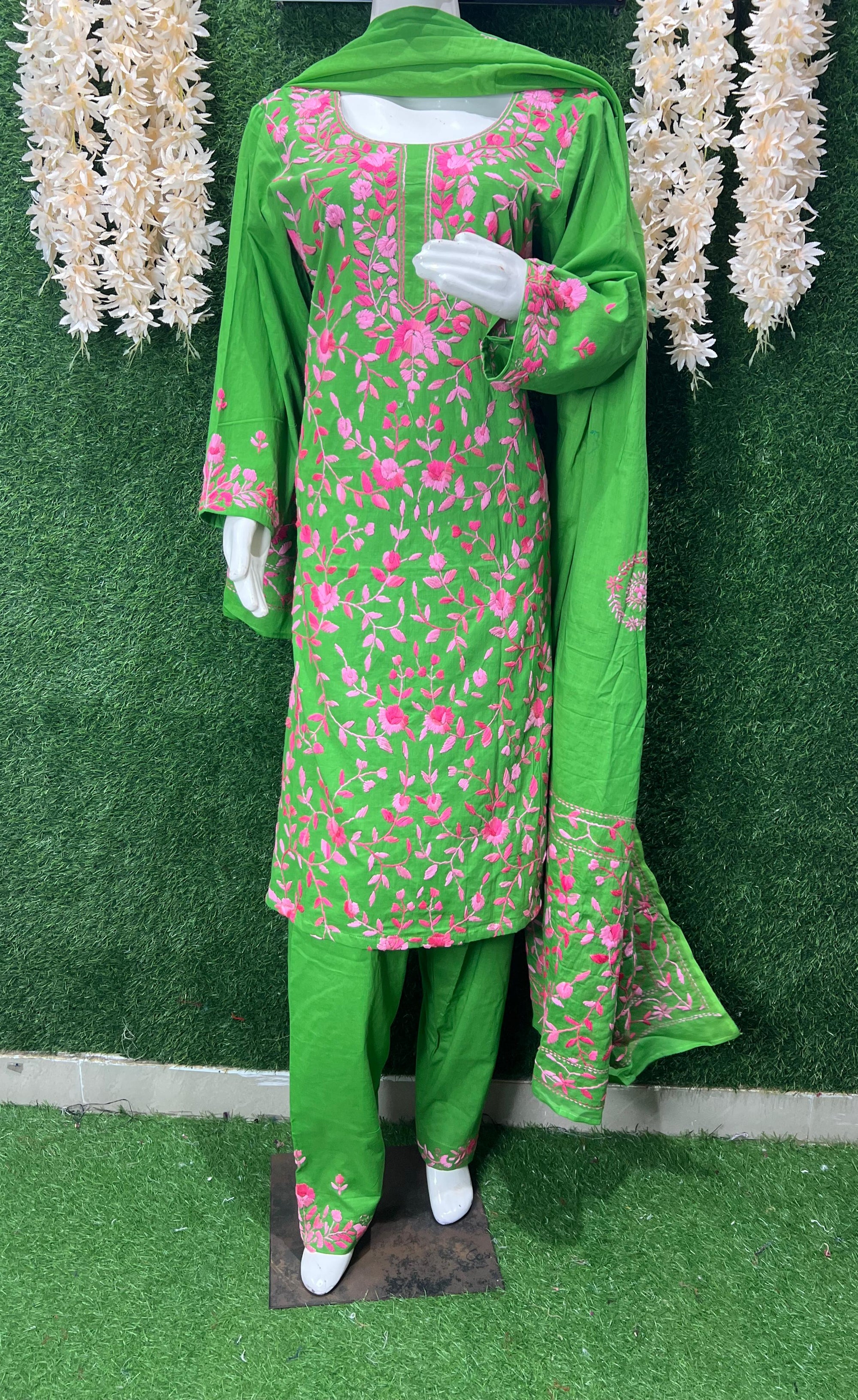 Phulkari Suit – Latest Hand Work Design