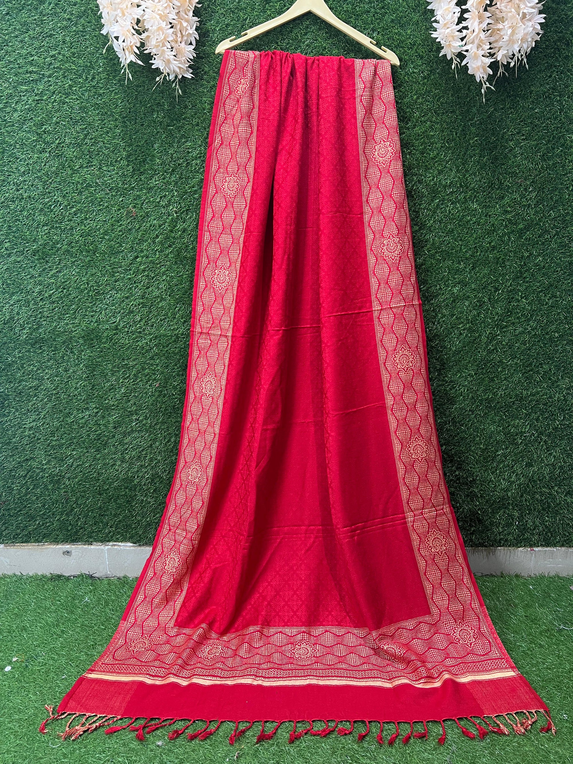 Cozy Winter Wool Shawl for Women