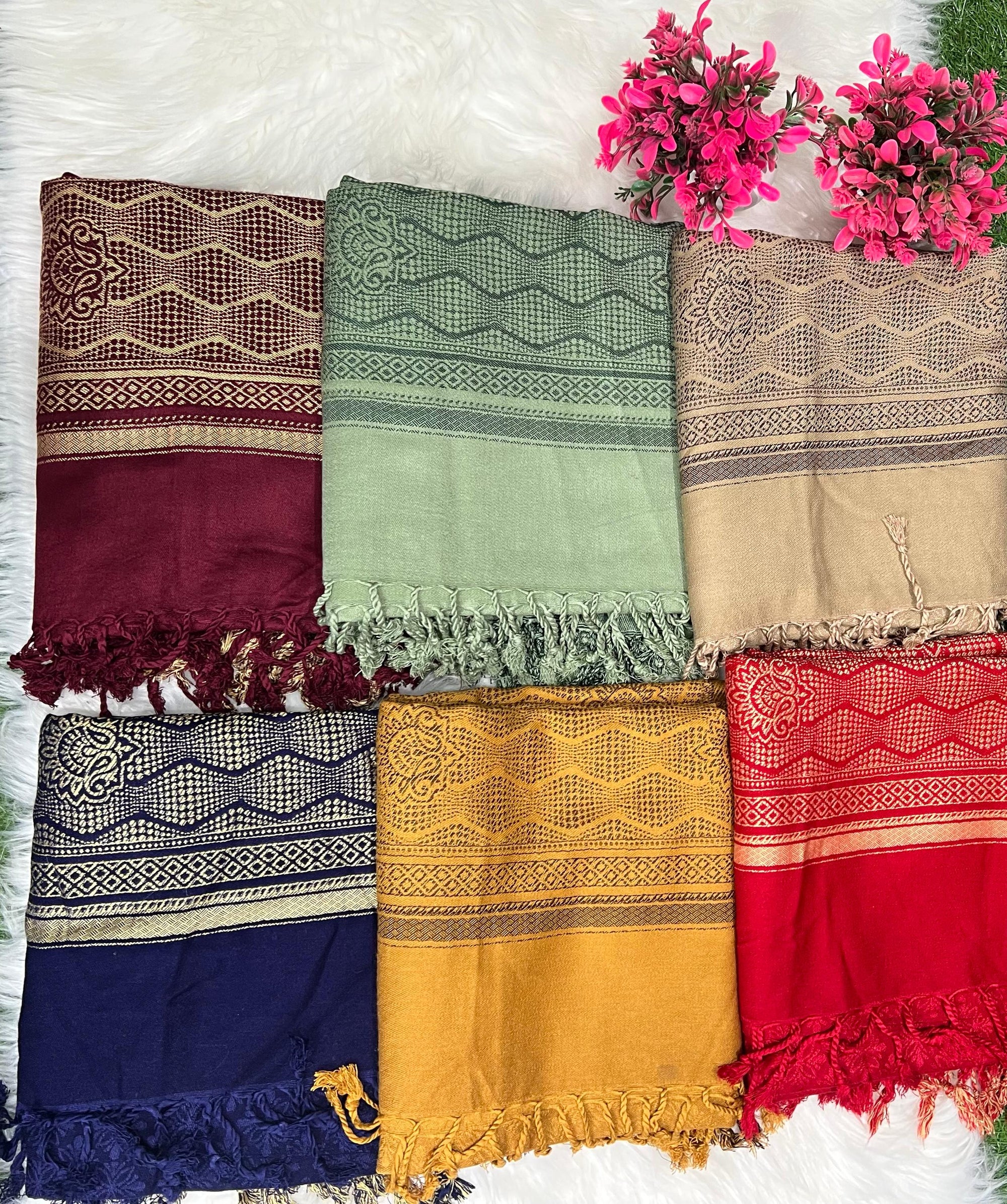 Cozy Winter Wool Shawl for Women