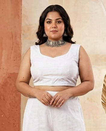 Plus Size Rayon Blouse for Women