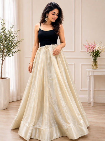 Tissue Shimmer Skirt – Graceful Festive & Party Wear