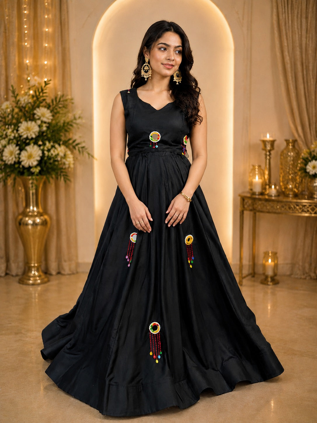 Roman Silk Lehenga Choli Set for Women | Indian Wedding & Party Wear