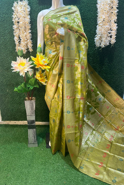 Tilfi Organza Banarsi Saree