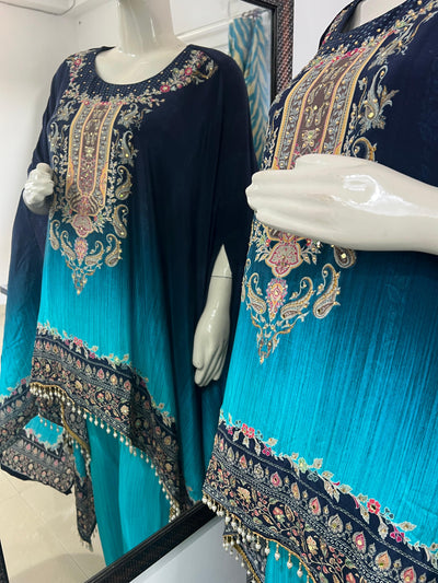 Ombre Kaftan Co-ord Set