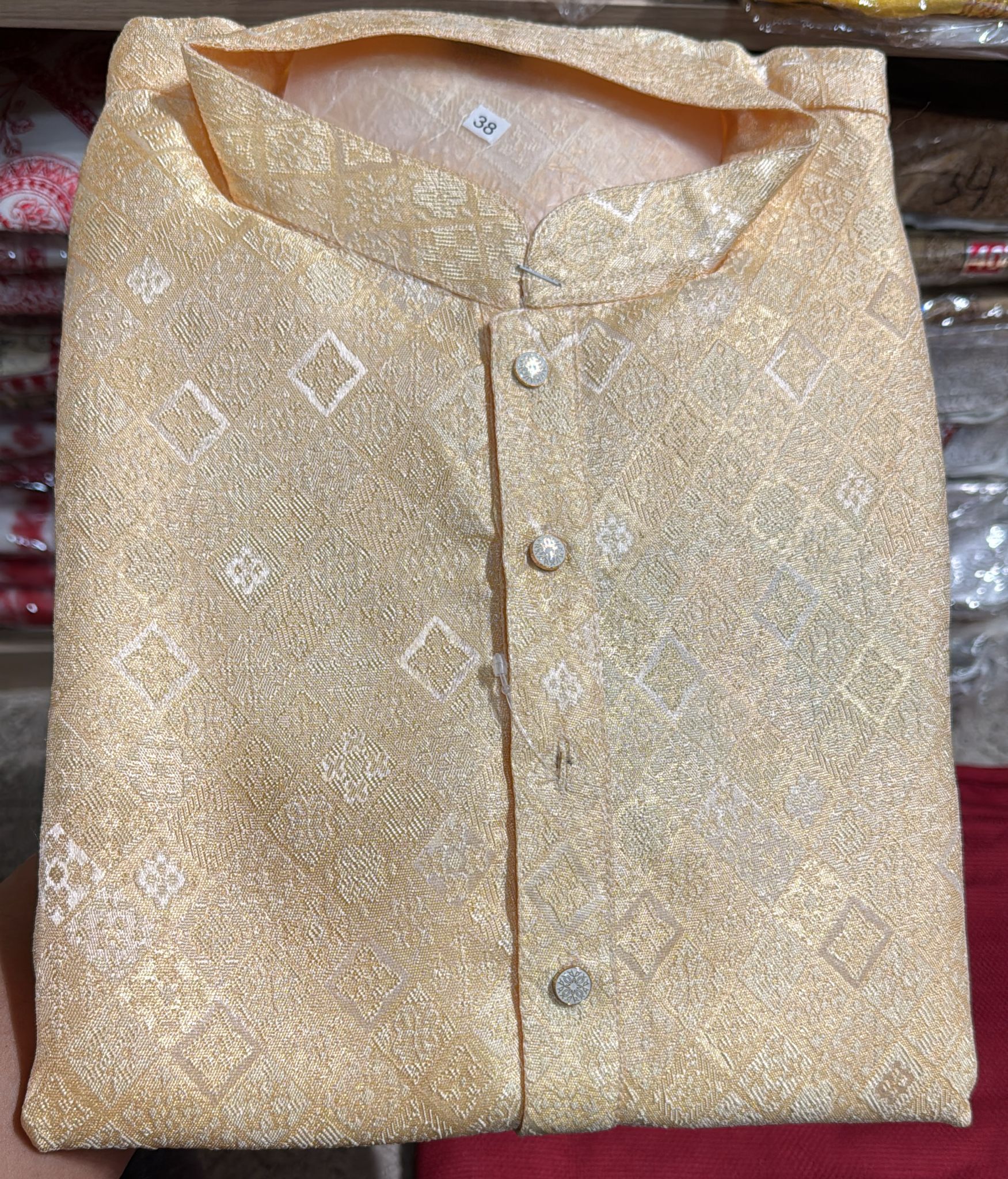 Men’s Party Wear Jacquard Kurta Pajama Set