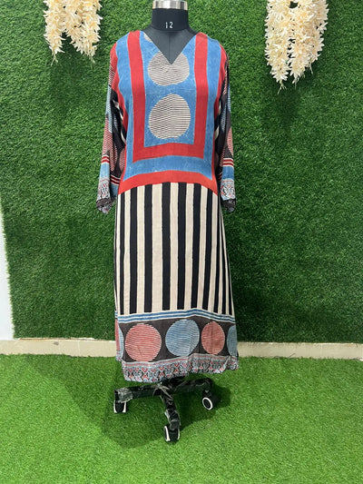 Modal Silk A-Line Kurti