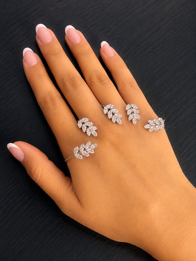 Designer Stone Palm Bracelet for Women