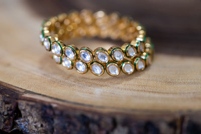 Grishma green pair bangles