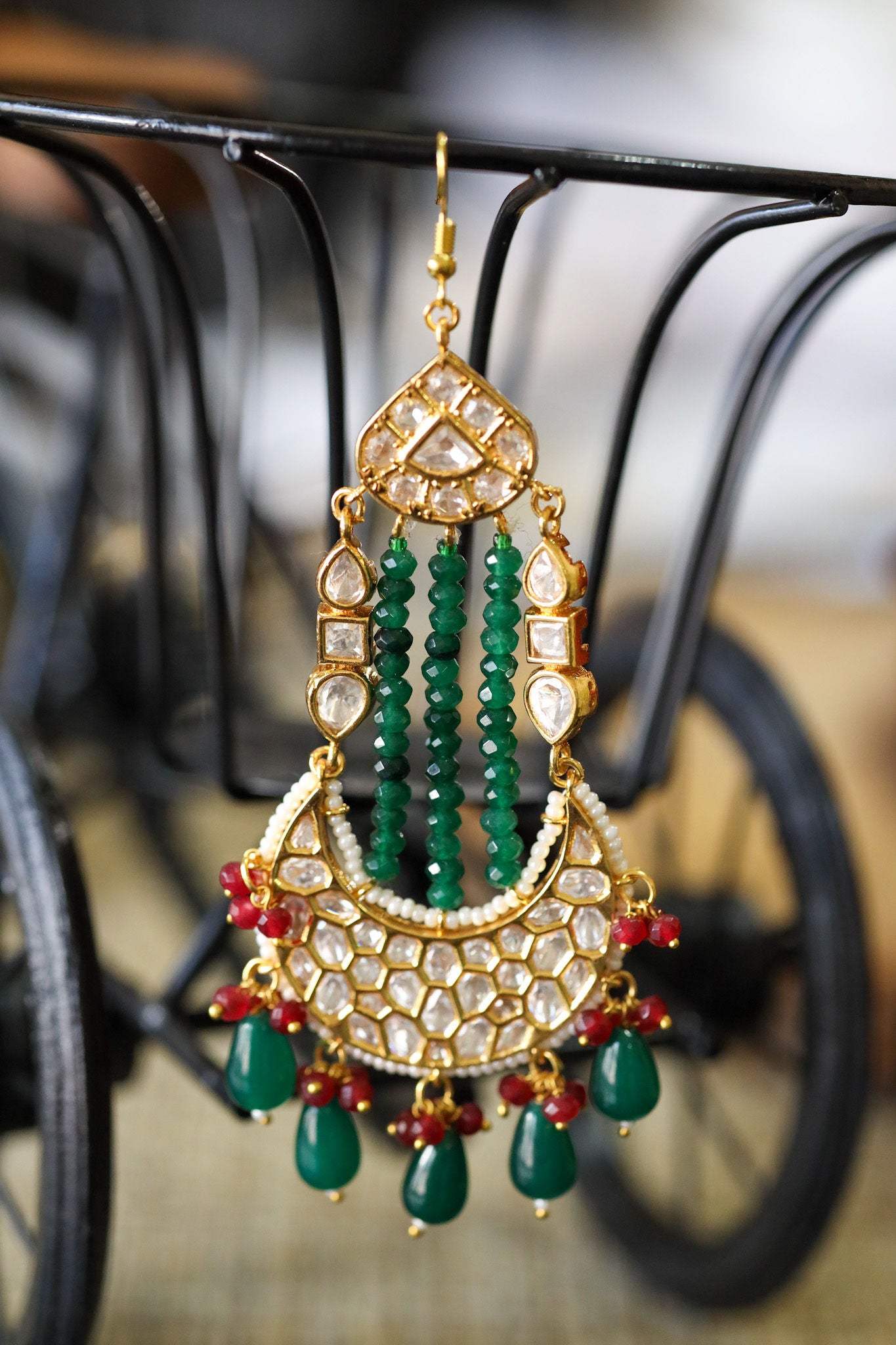 Niharika kundan passa/hair jewelry