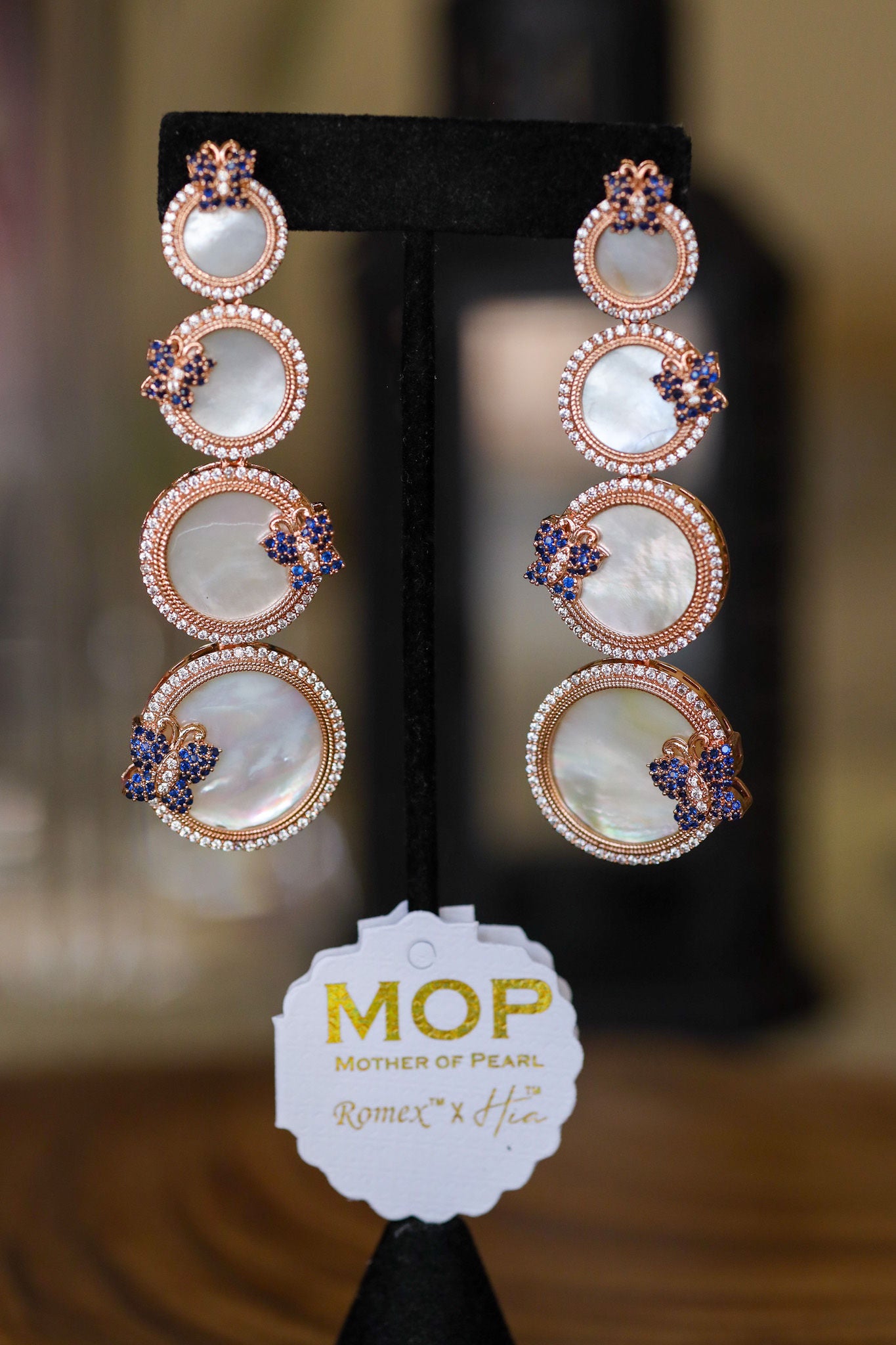 Norah mop earrings