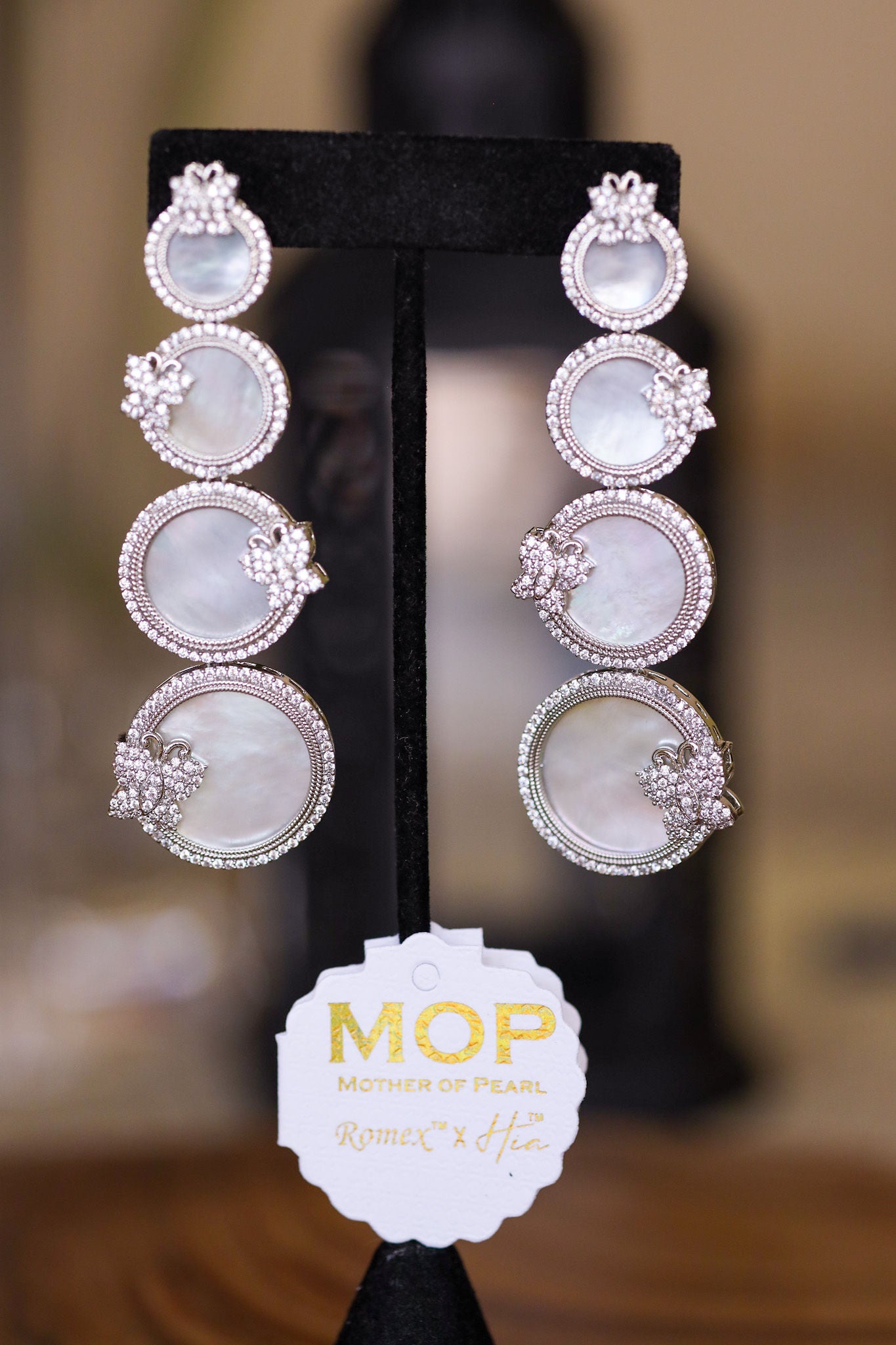 Norah mop earrings