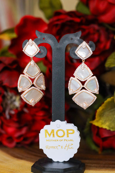 Marceline mop earrings