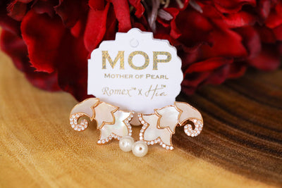 Coraline mop earrings