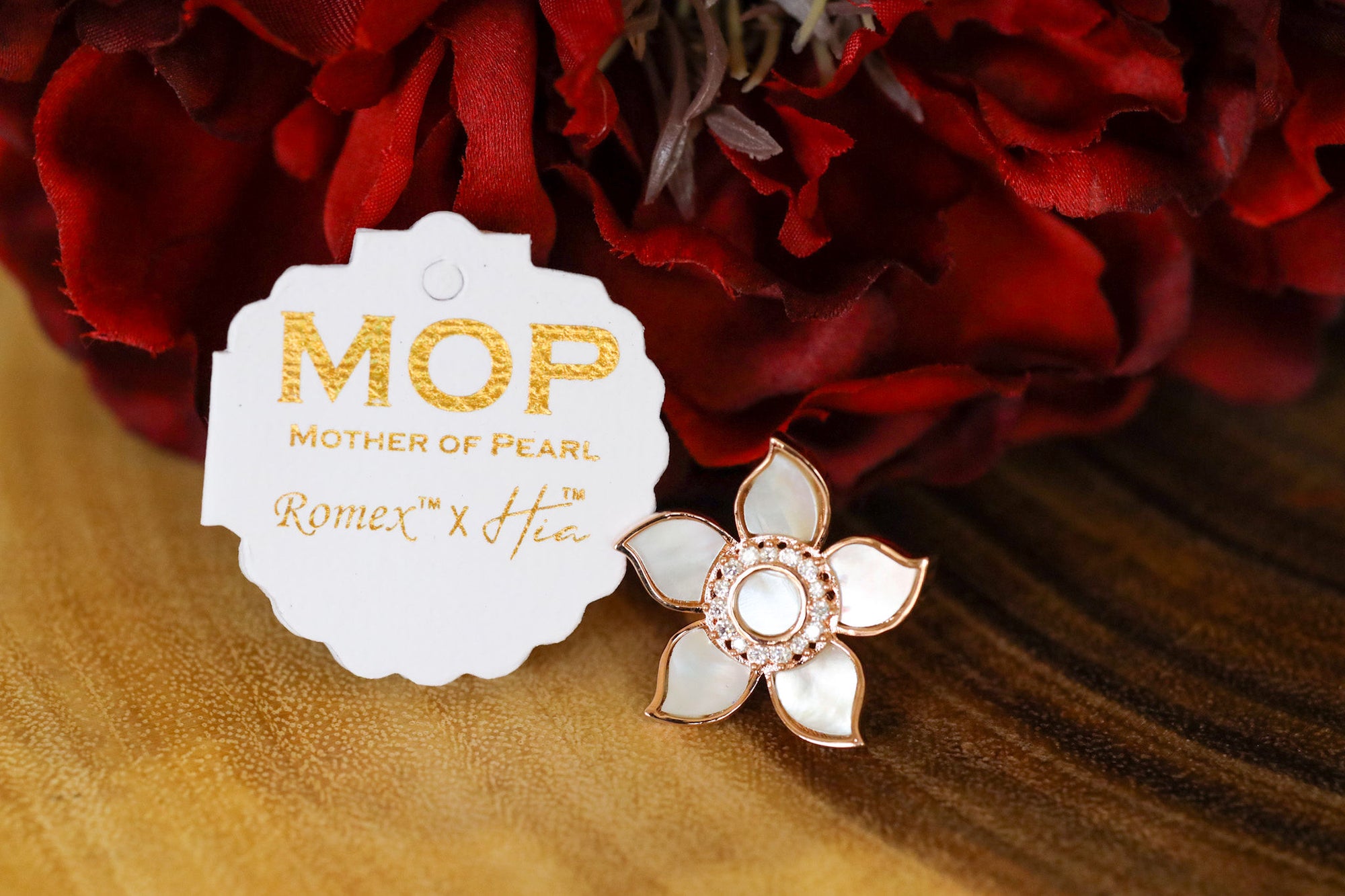 Flower of life mop ring