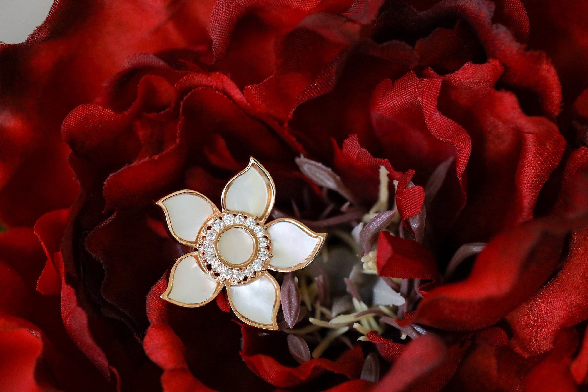 Flower of life mop ring