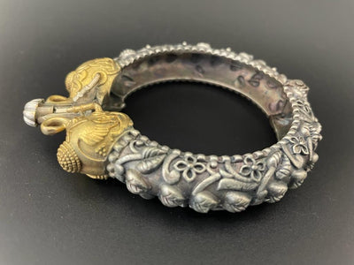 Vintage elephant kada bangle