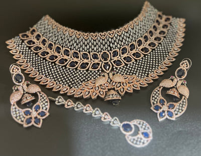 Suhana royal choker necklace set