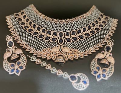 Suhana royal choker necklace set