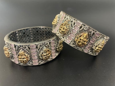 Nisha openable goddess lakshmi kada/bangles