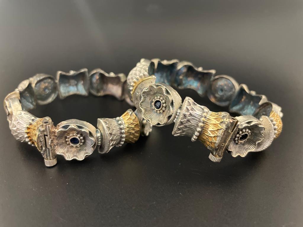 Zuri stylish floral bangles