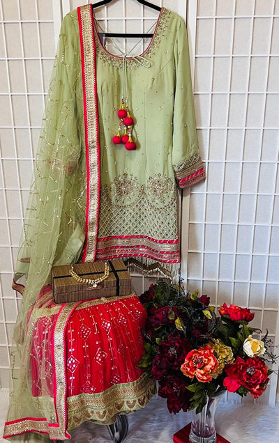 Labanya designer dress set (garara)
