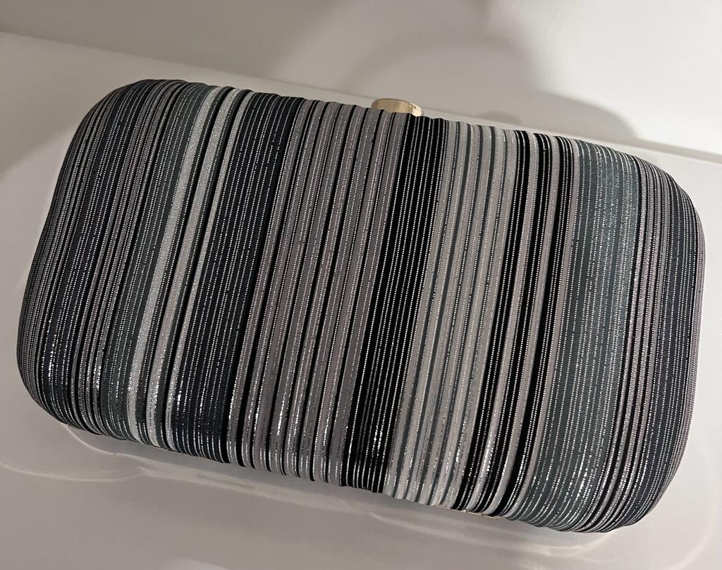 Rathi Satin Multicolour Box Clutch